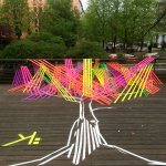 Their 3D Tree in Berlin. Photo: Courtesy of the artists